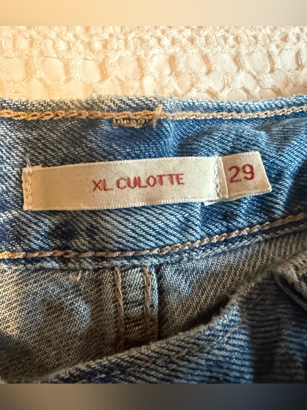Levi’s wide leg culotte - Picture 3 of 4